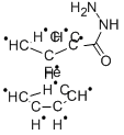 (HYDRAZINOCARBONYL)FERROCENE Struktur