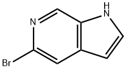 5-溴-1H-吡咯并[2,3-C]吡啶,1215387-58-8,结构式