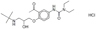 Celiprolol-d9 Hydrochloride Struktur