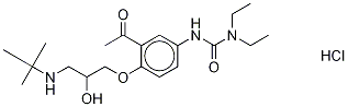 Celiprolol-d9 Hydrochloride Structure