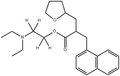 Nafronyl-d4 结构式