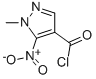 1H-Pyrazole-4-carbonylchloride,1-methyl-5-nitro-(9CI)|