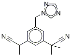 Α-去甲基阿那曲唑, 1215780-15-6, 结构式