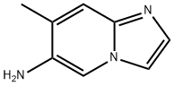 7-甲基咪唑并[1,2-A]吡啶-6-胺,1215984-92-1,结构式