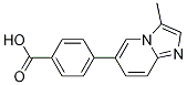 Benzoic acid, 4-(3-MethyliMidazo[1,2-a]pyridin-6-yl)- 结构式
