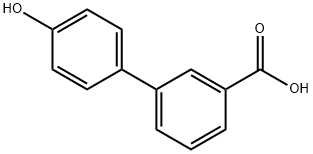 3-(4-Hydroxyphenyl)benzoic acid Structure