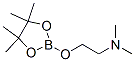 DIMETHYL-[2-(4,4,5,5-TETRAMETHYL-[1,3,2]DIOXABOROLAN-2-YLOXY)-ETHYL]-AMINE Structure