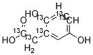 Homogentisic Acid-13C6 Struktur