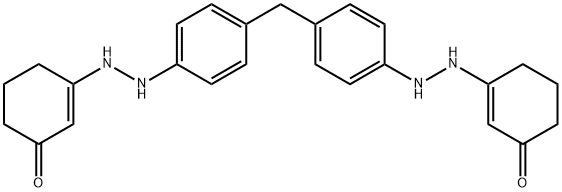 1,1’-(Methylenedi-4,1-phenylene)bis-(3-cyclohexenone)hydrazine, 1216547-21-5, 结构式