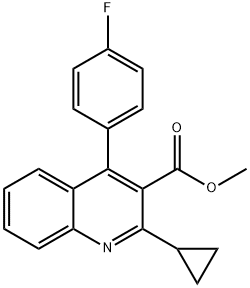 4-(4-フルオロフェニル)-2-シクロプロピルキノリン-3-カルボン酸メチルエステル