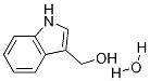 (1H-indol-3-yl)Methanol hydrate 化学構造式
