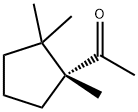 Ethanone, 1-(1,2,2-trimethylcyclopentyl)-, (R)- (9CI) 结构式