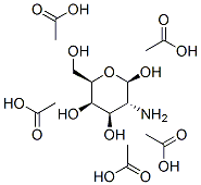 B-D-GALACTOSAMINE PENTAACETATE 结构式