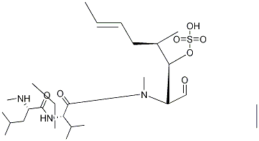 Cyclosporin A Sulfate 结构式
