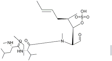 Cyclosporin A Sulfate,121673-00-5,结构式