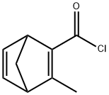 Bicyclo[2.2.1]hepta-2,5-diene-2-carbonyl chloride, 3-methyl- (9CI) 结构式