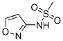 Methanesulfonamide, N-3-isoxazolyl- (9CI) Structure