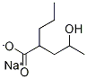 4-Hydroxy Valproic Acid Sodium Salt(Mixture of diastereomers) Structure