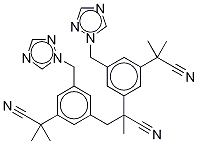 Anastrozole Dimer Impurity Structure