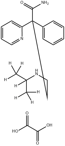 Desisopropyl Disopyramide-D7 Oxalate Struktur