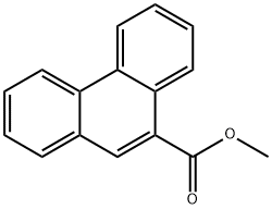 菲-9-甲酸甲酯 结构式
