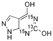 1217036-71-9 4,6-Dihydroxypyrazolo[3,4-d]pyrimidine-13C,15N2