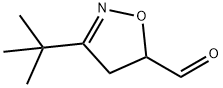 5-Isoxazolecarboxaldehyde, 3-(1,1-dimethylethyl)-4,5-dihydro- (9CI) Structure