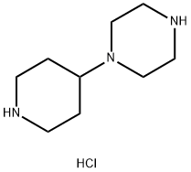 1-(4-哌啶基)哌嗪盐酸盐, 1217074-64-0, 结构式