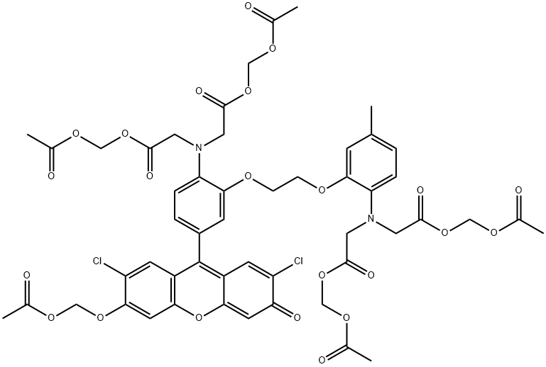 Fluo 3-AM Struktur
