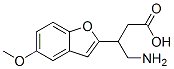 121715-56-8 4-amino-3-(5-methoxybenzo(b)furan-2-yl)butanoic acid