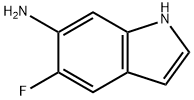 1H-Indol-6-amine,5-fluoro-(9CI) 化学構造式