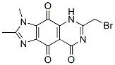 3H-Imidazo[4,5-g]quinazoline-4,8,9(5H)-trione,  6-(bromomethyl)-2,3-dimethyl-  (9CI),121732-15-8,结构式
