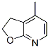 Furo[2,3-b]pyridine, 2,3-dihydro-4-methyl- (9CI) 化学構造式