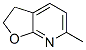 Furo[2,3-b]pyridine, 2,3-dihydro-6-methyl- (9CI) 化学構造式