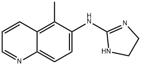 N-(4,5-Dihydro-1H-iMidazol-2-yl)-5-Methyl-6-quinolinaMine Struktur