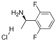 (R)-1-(2,6-二氟苯基)乙烷胺盐酸盐, 1217453-91-2, 结构式
