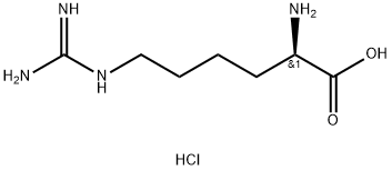 N6-(Aminoiminomethyl)-D-lysine hydrochloride Struktur