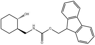 (1S,2R)-trans-2-(FMoc-aMinoMethyl)cyclohexanol Structure