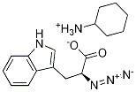 (S)-2 Azido-3-(3-indolyl)propionic acid cyclohexylaMMoniuM salt Structure