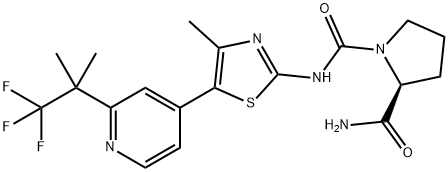  Alpelisib (BYL719) Struktur