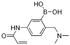 5-Acrylamido-2-((dimethylamino)methyl)phenylboronic acid Struktur