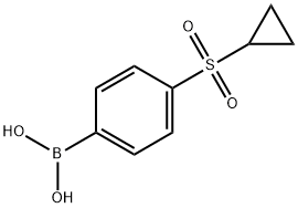 4-(cyclopropylsulfonyl)phenylboronic acid Struktur