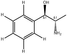 PhenylpropanolaMine-d5,1217613-87-0,结构式