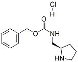 R-2-(CBZ-AMINOMETHYL)PYRROLIDINE-HCl Struktur