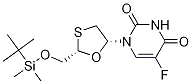 1217659-69-2 cis-5-Fluoro-1-[2-[[[(1,1-dimethylethyl)dimethylsilyl]oxy]methyl]-1,3-oxathiolan-5-yl]-2,4(1H,3H)-pyrimidinedione