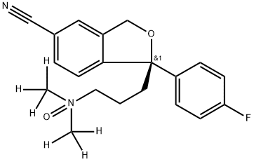(R)-Citalopram-d6 N-Oxide Struktur
