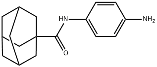 N-(4-氨基苯基)-1-金刚烷甲酰胺, 121768-35-2, 结构式