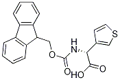 (R)-2-(((9H-fluoren-9-yl)Methoxy)carbonylaMino)-2-(thiophen-3-yl)acetic acid Structure