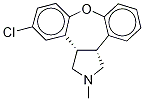 Asenapine-13C,d3 Struktur