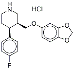 rac trans-Paroxetine-d4 Hydrochloride